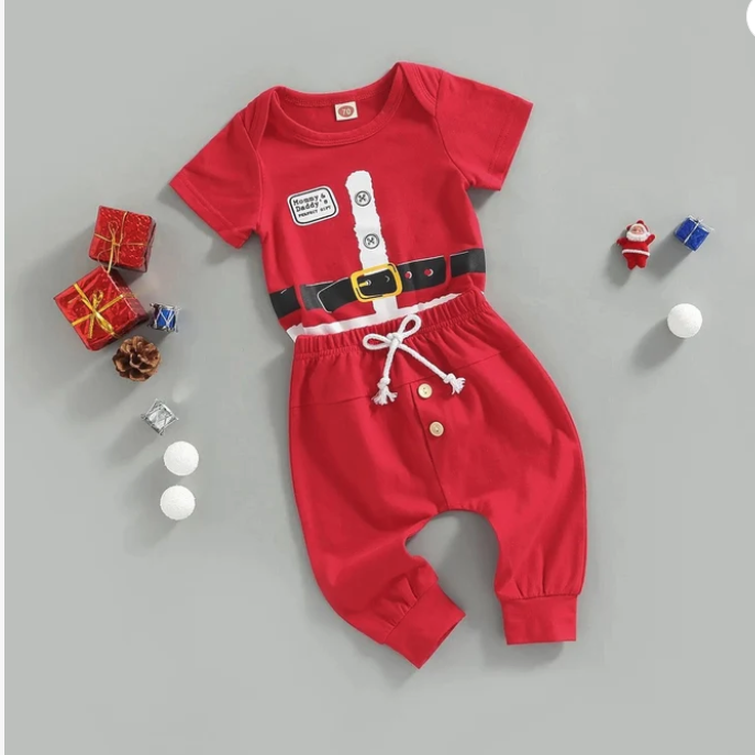 Roupa Bebê Natal Recém-Nascido